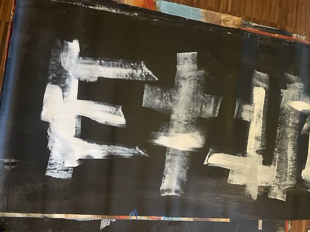 Abstract schilderij arn gyssels - zoku - afbeelding 1 van  4