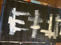 Abstract schilderij arn gyssels - zoku