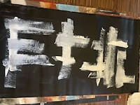 Abstract schilderij arn gyssels - zoku