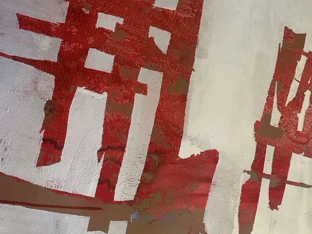Abstract schilderij arn gyssels - zoku - afbeelding 2 van  4