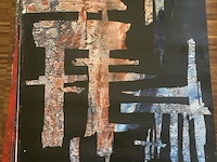 Abstract schilderij arn gyssels - zoku