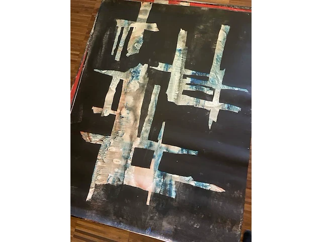 Abstract schilderij arn gyssels - zoku - afbeelding 1 van  4