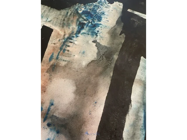 Abstract schilderij arn gyssels - zoku - afbeelding 2 van  4