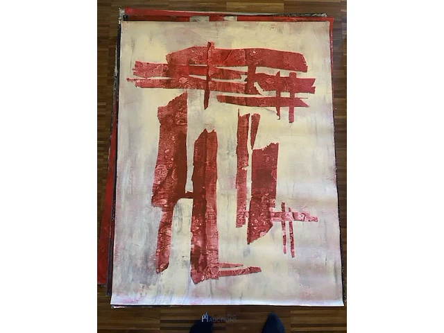 Abstract schilderij arn gyssels - zoku - afbeelding 1 van  4