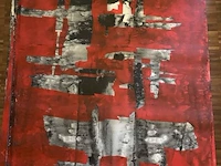Abstract schilderij arn gyssels - zoku