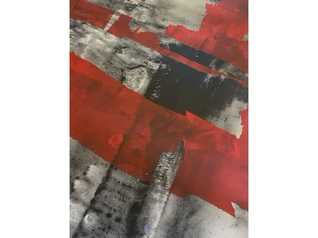 Abstract schilderij arn gyssels - zoku - afbeelding 2 van  4