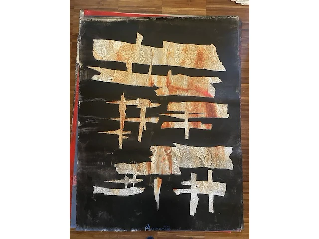 Abstract schilderij arn gyssels - zoku - afbeelding 1 van  4