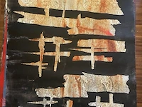 Abstract schilderij arn gyssels - zoku