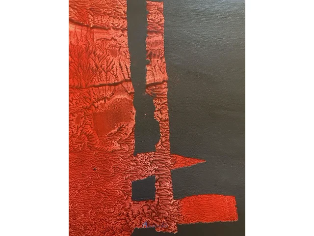 Abstract schilderij arn gyssels - zoku - afbeelding 3 van  4