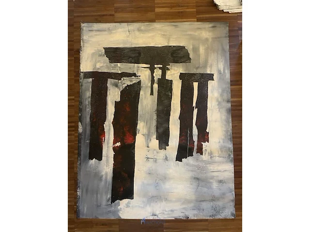 Abstract schilderij arn gyssels - zoku - afbeelding 1 van  4