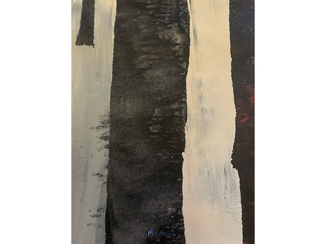 Abstract schilderij arn gyssels - zoku - afbeelding 2 van  4