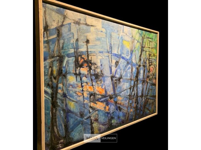 Abstract schilderij - afbeelding 3 van  4