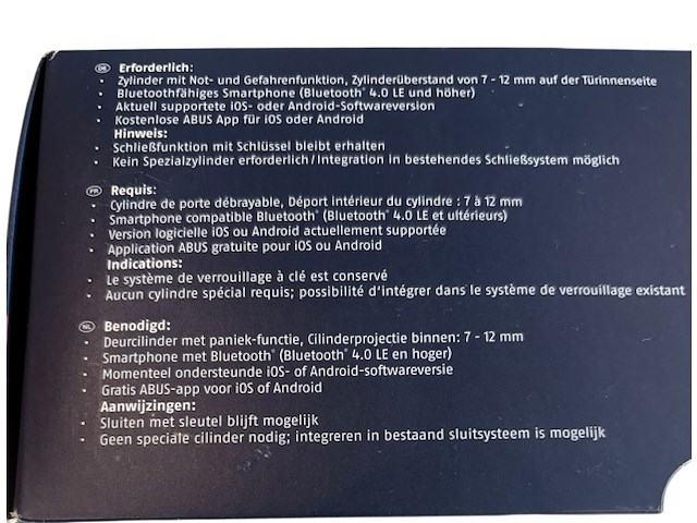 Abus hometec pro cfa3100 - afbeelding 4 van  5