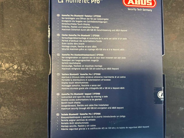 Abus / hometec pro digitaal toegangssysteem - afbeelding 5 van  5