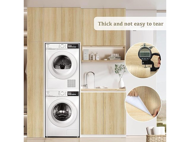 Abyssaly zelfklevend behang, light brown, 3 stuks - afbeelding 3 van  4