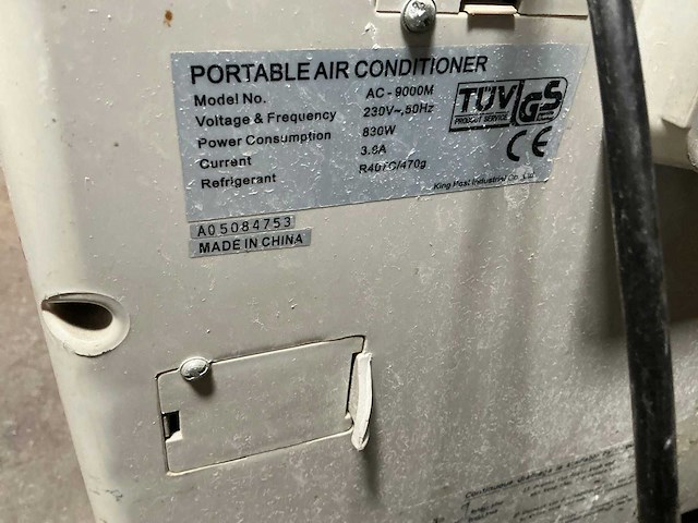 Ac-9000m mobiele airco - afbeelding 4 van  4