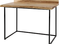 Acacia bureau met levende rand - natuurlijk en robuust ontwerp - afbeelding 3 van  4
