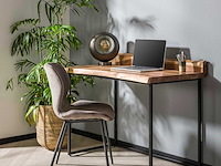 Acacia bureau met levende rand - natuurlijk en robuust ontwerp - afbeelding 1 van  4
