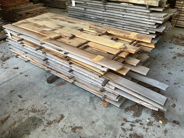 Acacia planken 28 mm 0,535 m3 - afbeelding 1 van  6