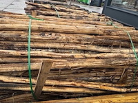 Acacia tuinpalen 6/8cm op 2m50 (140x) - afbeelding 1 van  3