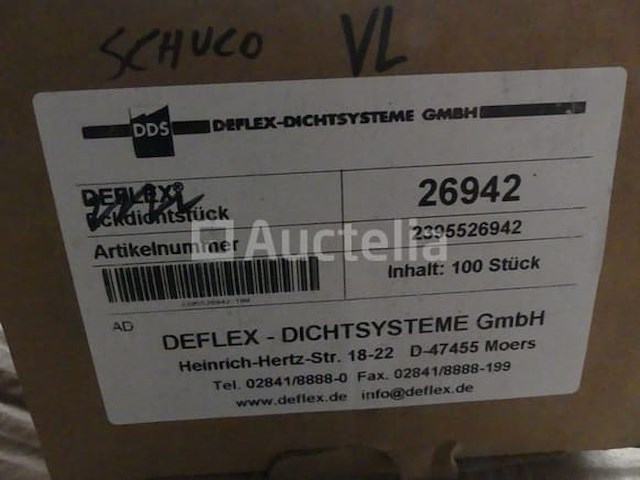 Accessoires en installatiemateriaal voor schuco-frames - afbeelding 4 van  11