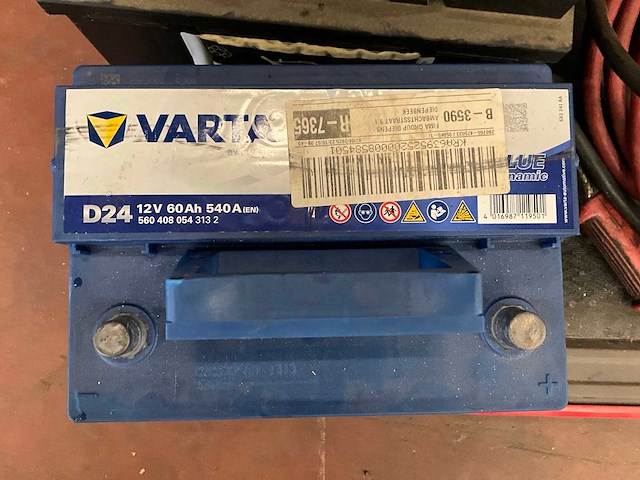 Accu (2x) + transportkar - afbeelding 3 van  7