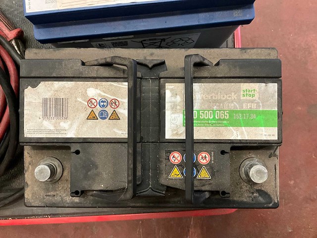 Accu (2x) + transportkar - afbeelding 4 van  7