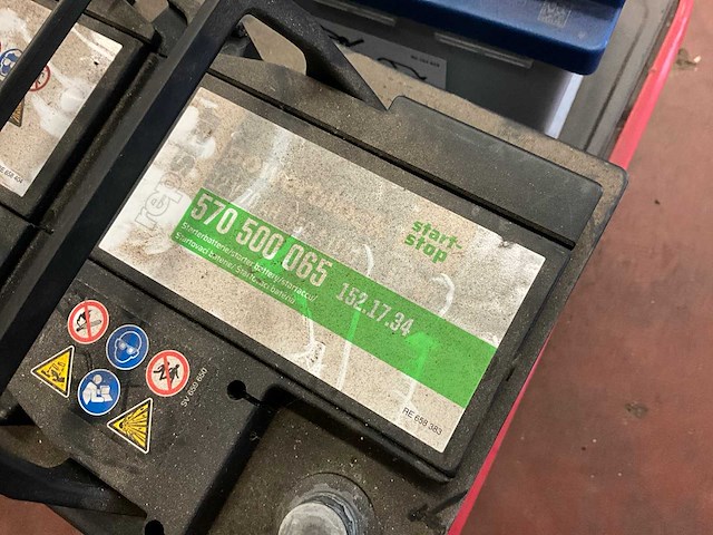 Accu (2x) + transportkar - afbeelding 5 van  7