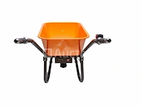 Accu-aangedreven kruiwagen 80l 150 kg + kraft&dele-lader - afbeelding 2 van  9