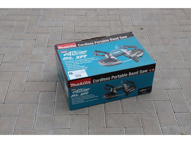 Accu-bandzaag makita pb002g 40v in doos nieuw - afbeelding 1 van  1