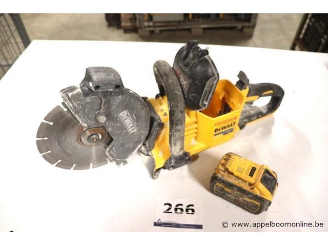 Accu betonzaagmachine dewalt dcs690 - afbeelding 1 van  6