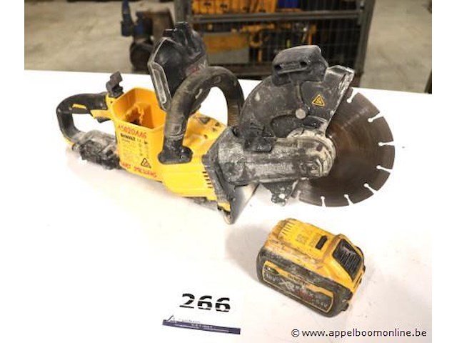 Accu betonzaagmachine dewalt dcs690 - afbeelding 2 van  6
