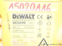 Accu betonzaagmachine dewalt dcs690 - afbeelding 6 van  6