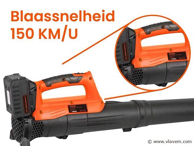 Accu bladblazer 18 volt - afbeelding 3 van  6