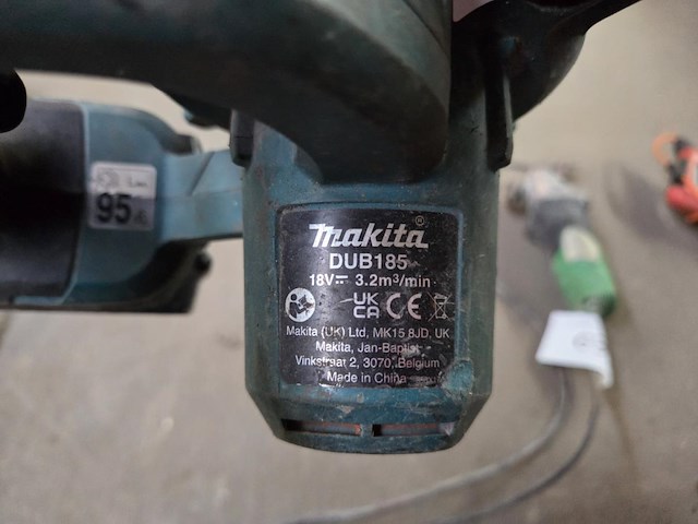 Accu bladblazer makita dub 185 - afbeelding 3 van  4
