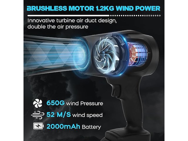 Accu-bladblazer - afbeelding 2 van  3