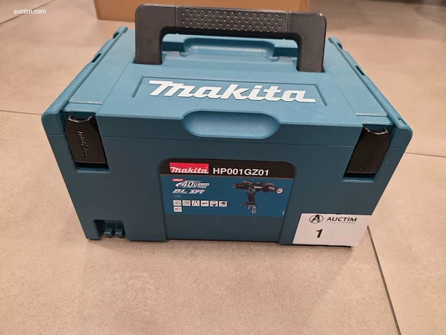 Accu boor-/schroefmachine makita hp001gm201 - afbeelding 1 van  7
