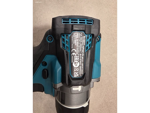 Accu boor-/schroefmachine makita hp001gm201 - afbeelding 4 van  7
