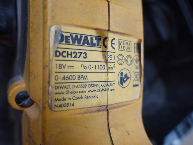 Accu boorhamer dewalt - afbeelding 3 van  3