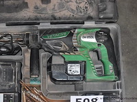Accu boorhamer hitachi dh 25dl - afbeelding 2 van  2