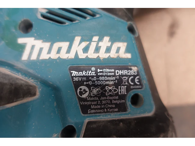 Accu boorhamer makita - afbeelding 3 van  3