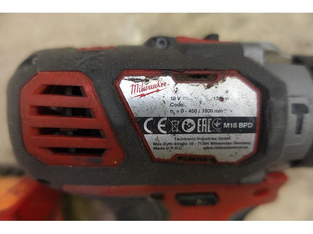 Accu boorhamer milwaukee - afbeelding 2 van  2