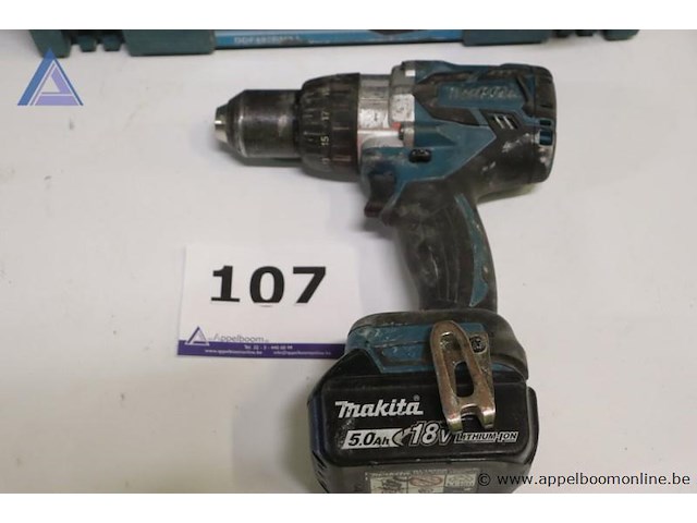 Accu boormachine - makita - dhp481 - afbeelding 1 van  3