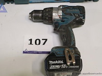 Accu boormachine - makita - dhp481 - afbeelding 1 van  3