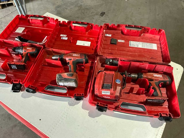 Accu-boormachine (3x) - afbeelding 1 van  11