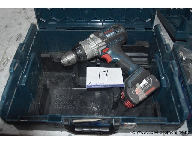 Accu boormachine bosch gsb 18ve, werking niet gekend - afbeelding 1 van  3