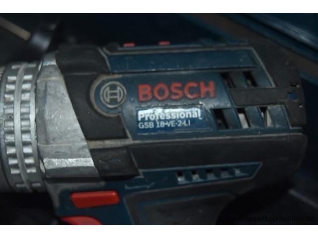 Accu boormachine bosch gsb 18ve, werking niet gekend - afbeelding 3 van  3