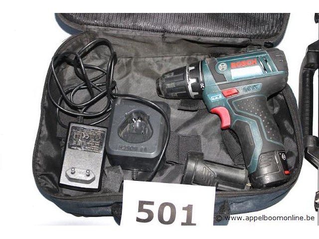Accu boormachine bosch gsr 12v-15, werking niet gekend - afbeelding 1 van  2