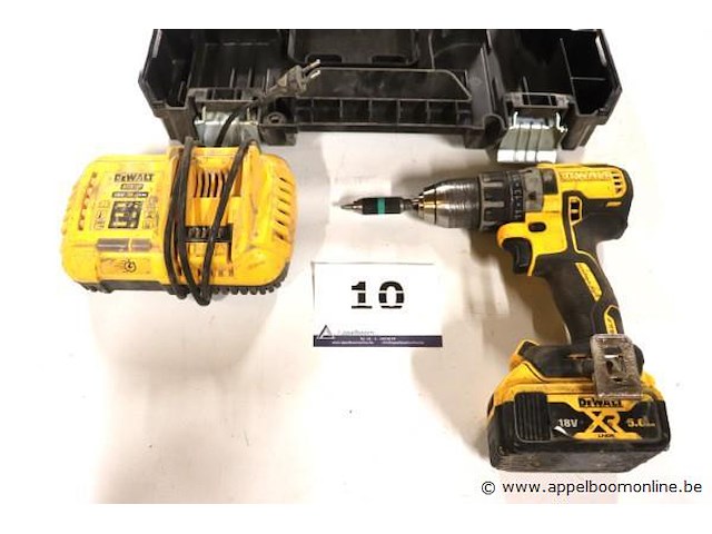 Accu boormachine dew dcd791, vv oplader - afbeelding 1 van  3