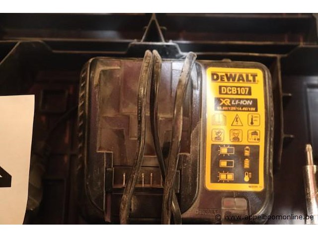 Accu boormachine dew, vv batterij en oplader - afbeelding 2 van  2